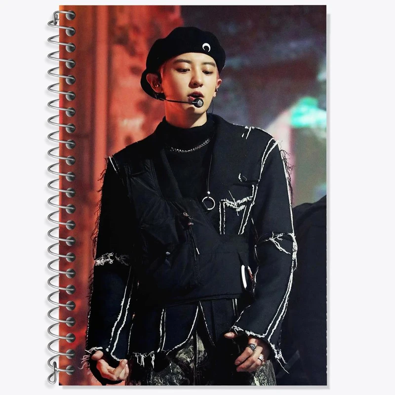 دفتر لغت 50 برگ خندالو مدل چانیول گروه اکسو EXO کد 16831