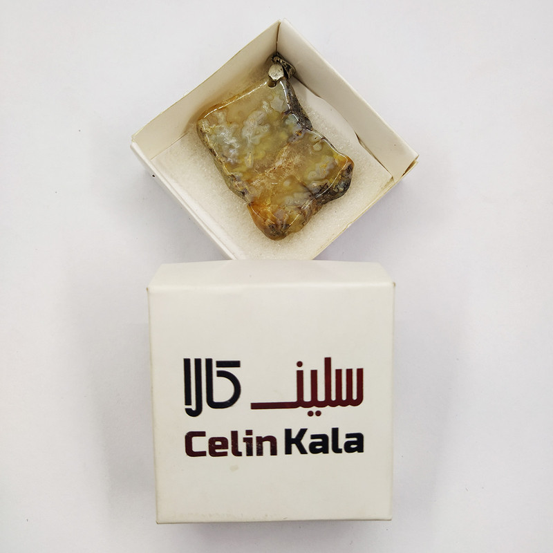 آویز گردنبند نقره زنانه سلین کالا مدل عقیق ce-As117