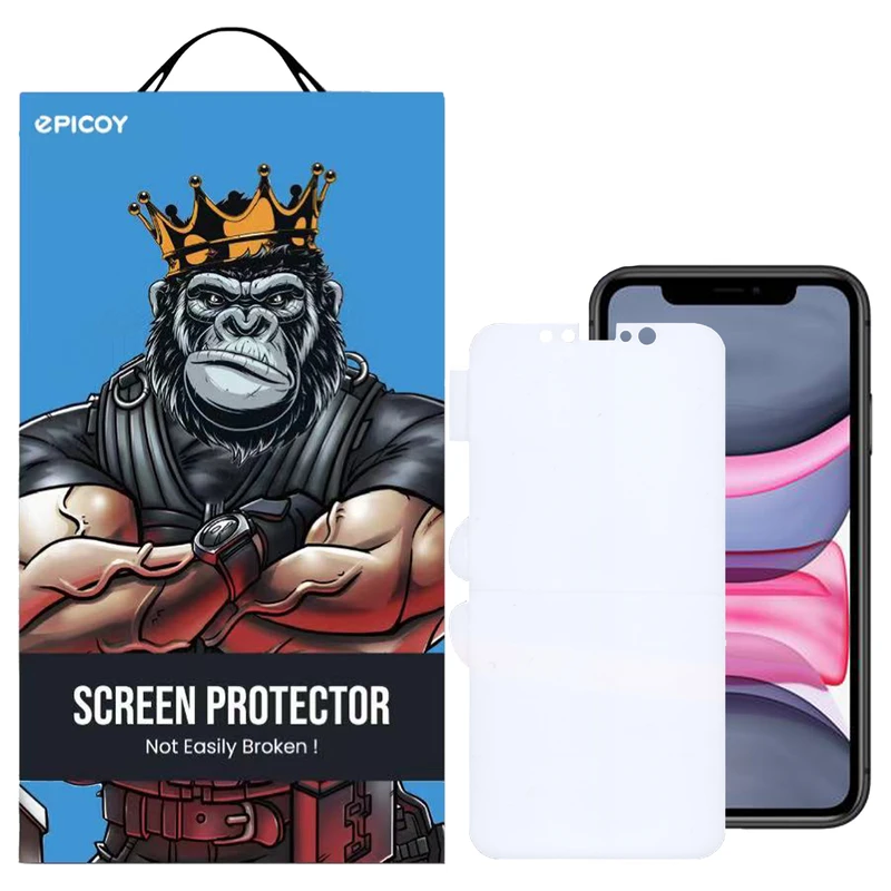 محافظ صفحه نمایش اپیکوی مدل Hydrogel-cover مناسب برای گوشی موبایل اپل iPhone 11 / iPhone XR