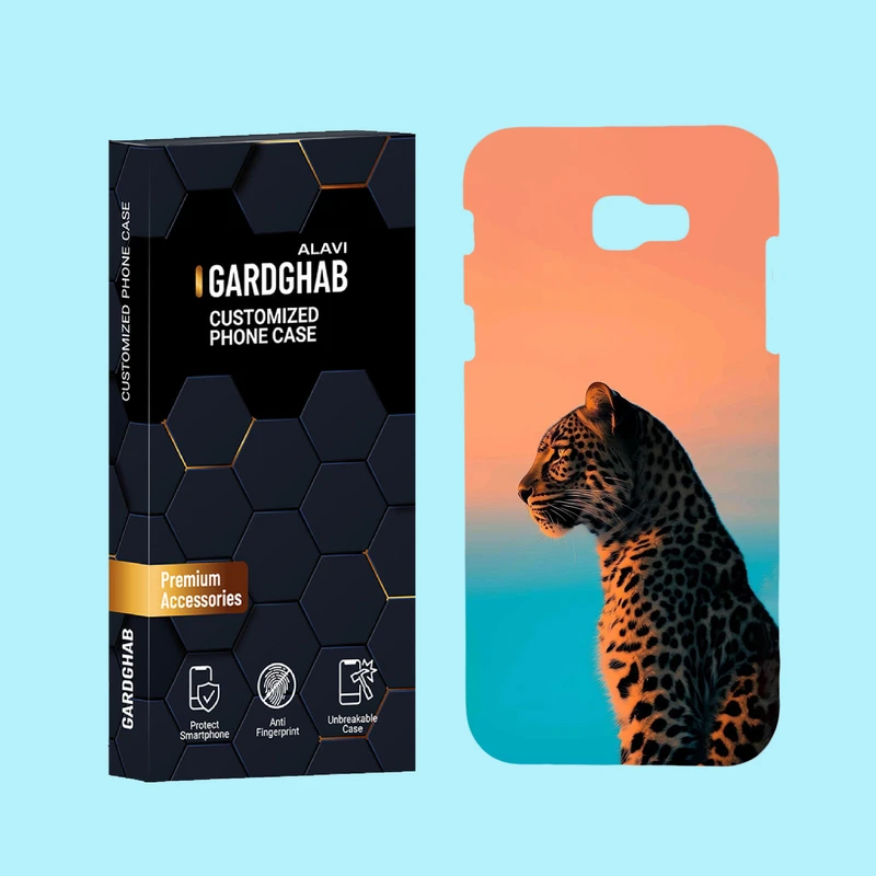 کاور گارد قاب علوی مدل حیوانات مناسب برای گوشی موبایل سامسونگ Galaxy A7 2017 / A720