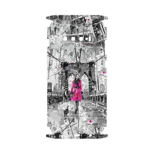 MAHOOT Collage of Catwalk Bridge-FullSkin Cover Sticker for Samsung Galaxy S10 Plus