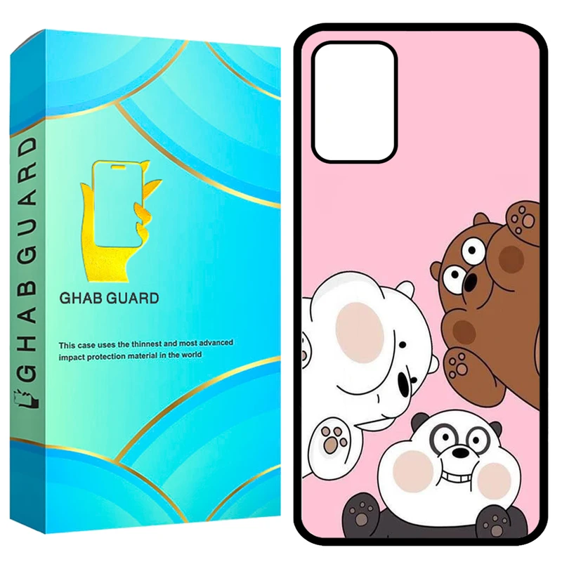 کاور قاب گارد طرح خرس مدل GCHPA324 مناسب برای گوشی موبایل سامسونگ Galaxy A32 4G