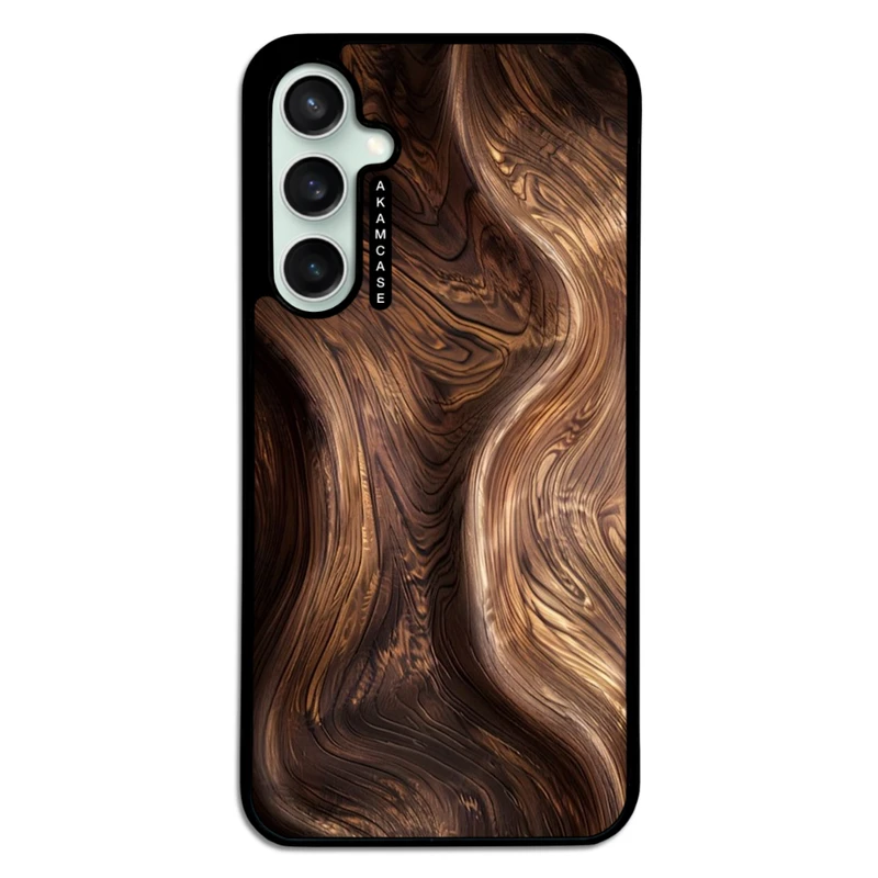 کاور آکام مدل AMC-WSGS23FE-WOOD-8 مناسب برای گوشی موبایل سامسونگ Galaxy S23 FE