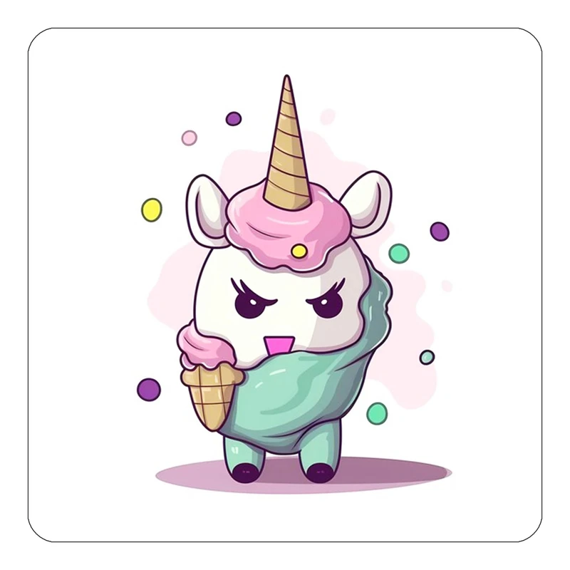 مگنت کاکتی طرح اسب تک شاخ و یونیکورن مدل mp32610