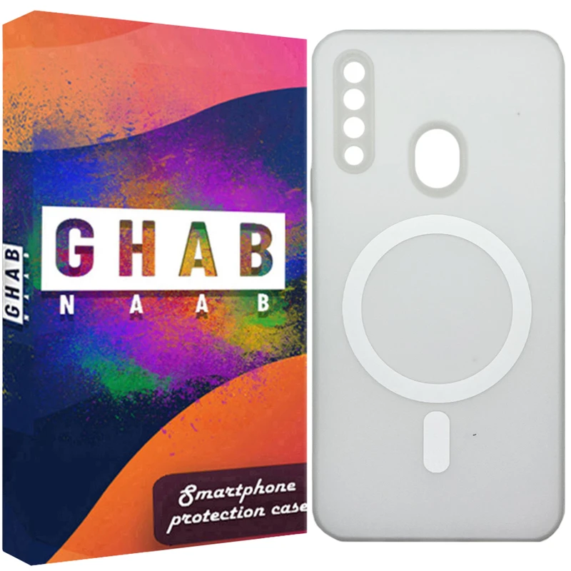 کاور قاب ناب مدل پاستیلی طرح MagSafe مناسب برای گوشی موبایل سامسونگ Galaxy A20s