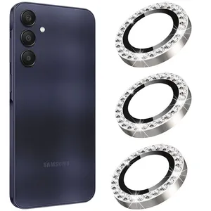 محافظ لنز دوربین مسیر مدل Diamond Lens مناسب برای گوشی موبایل سامسونگ Galaxy A25 5G