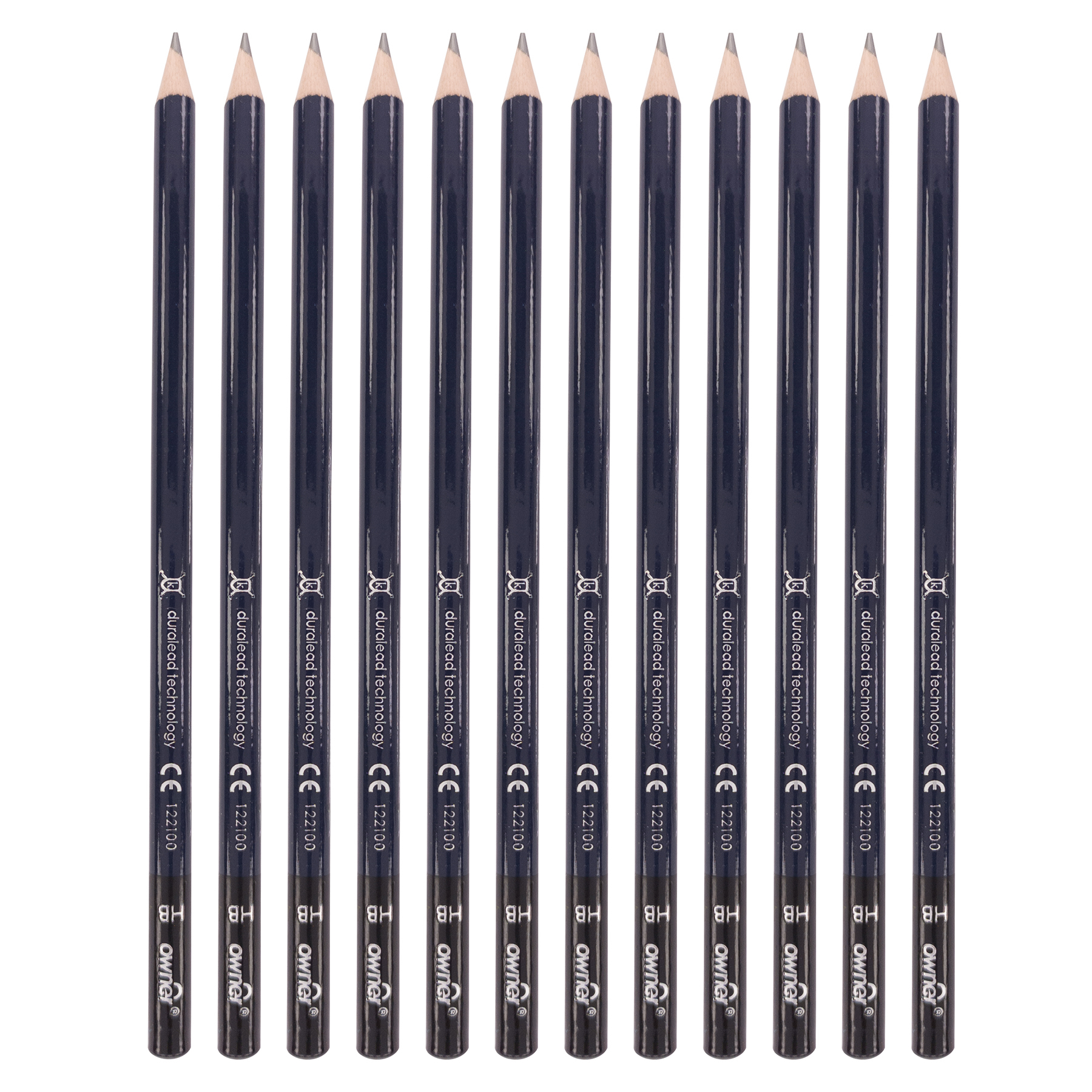 مداد مشکی اونر مدل Duralead Technology کد 0 بسته 12 عددی