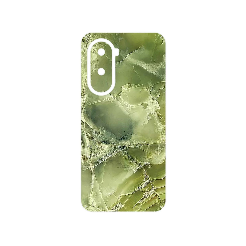 برچسب پوششی ماهوت مدل Green_Crystal_Marble مناسب برای گوشی موبایل شیائومی Poco M7 4G