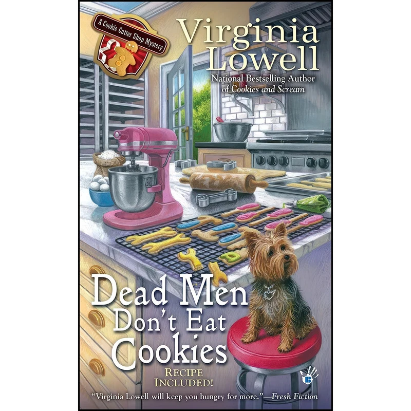 کتاب Dead Men Dont Eat Cookies  اثر Virginia Lowell انتشارات Berkley