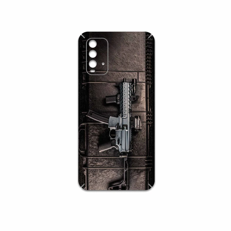 برچسب پوششی ماهوت مدل Gun مناسب برای گوشی موبایل شیائومی Redmi 9T