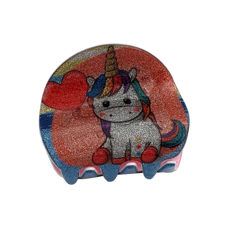 کلیپس مو دخترانه مدل یونیکورن كد KLP743