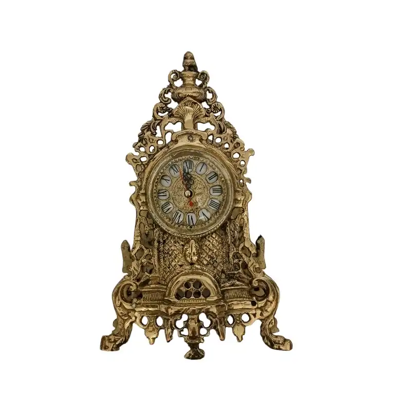 ساعت رومیزی برنجی مدل کنت کد H-1157