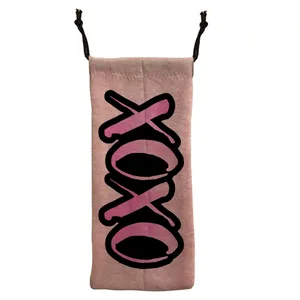 کاور عینک مدل XOXO کد J25 رنگ صورتی