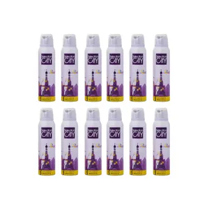 اسپری خوشبو کننده بدن زنانه سلکشن سیتی مدل paris حجم 150 میلی لیتر مجموعه 12 عددی