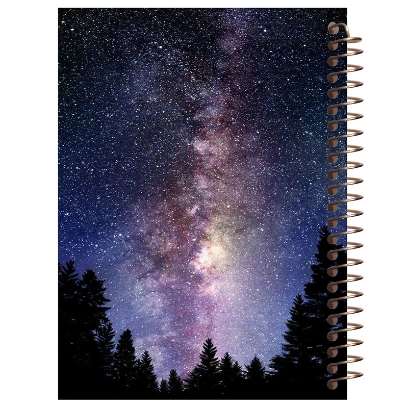 دفتر مشق 100 برگ طرح کهکشان کد H283
