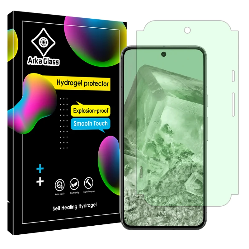 محافظ صفحه نمایش گرین لایت آرکا گلس مدل Eye Car مناسب برای گوشی موبایل گوگل Pixel 8