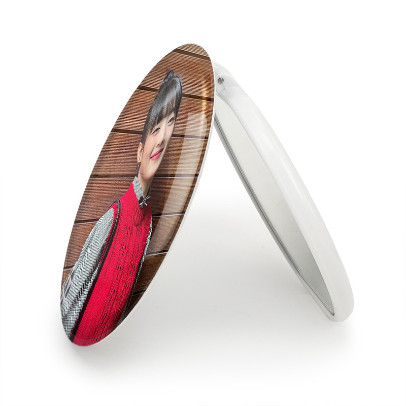 آینه جیبی خندالو طرح مینی گروه جی آیدل GIdle مدل تاشو کد 19532