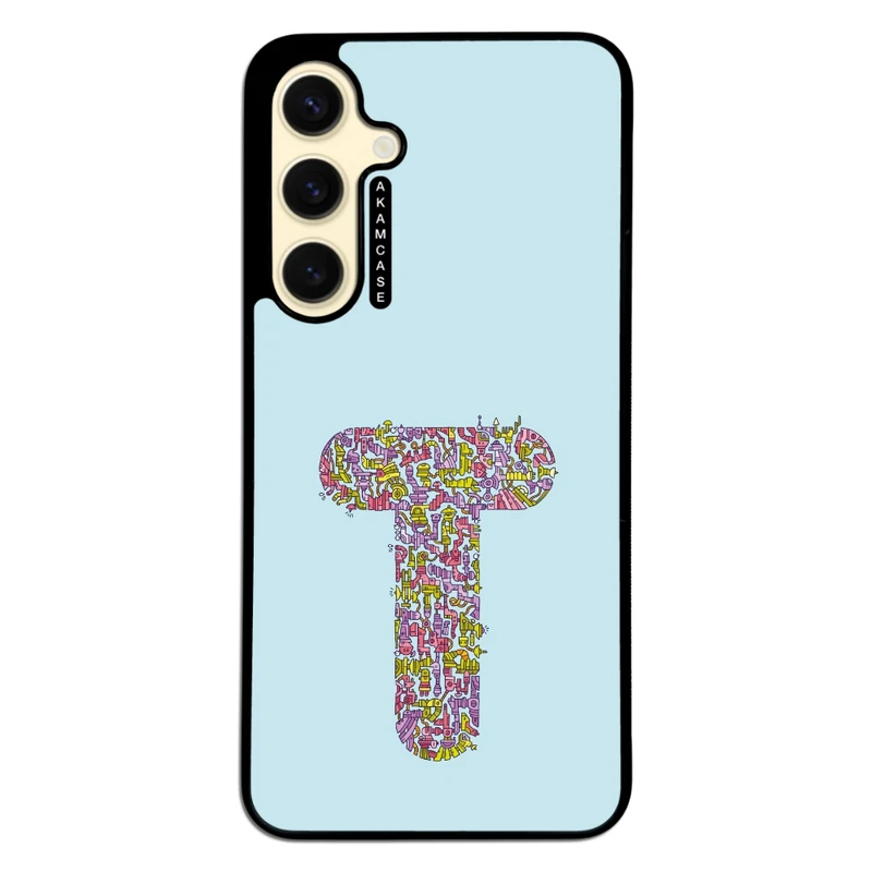 کاور آکام مدل AMC-WSGS24FE-ALPHADOODLEBET-20 مناسب برای گوشی موبایل سامسونگ Galaxy S24 FE