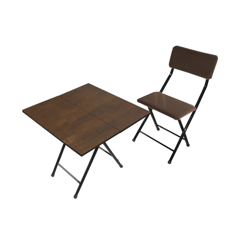 میز و صندلی سفری میزیمو مدل 2 تیکه تاشو کد 2412