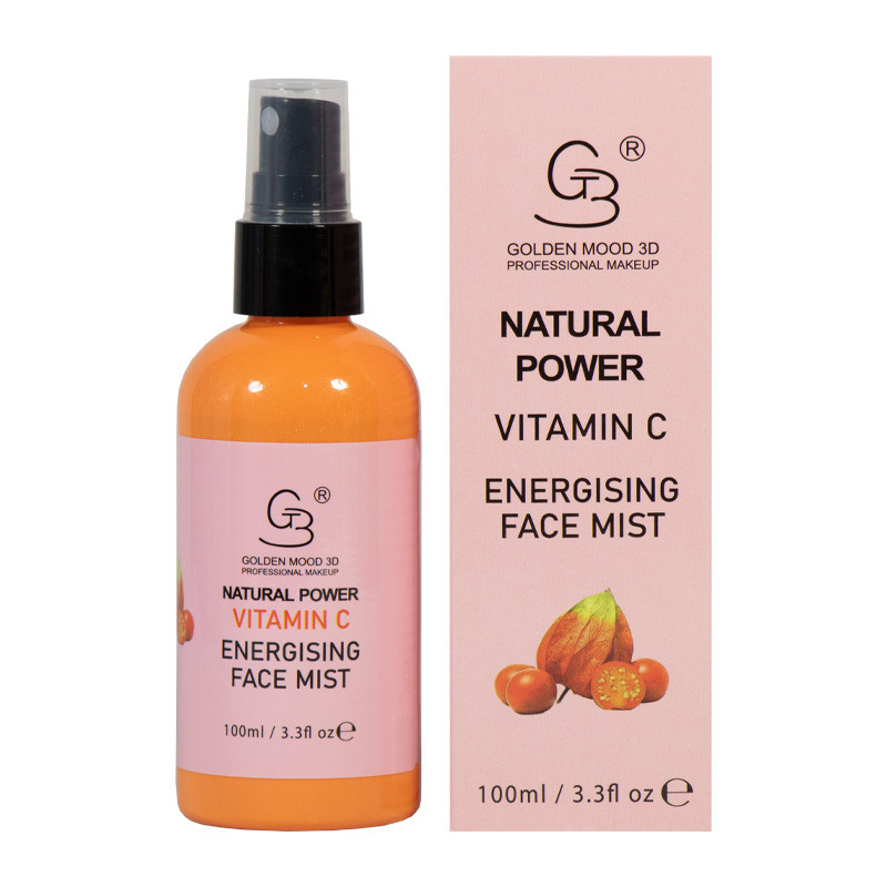 اسپری تثبیت کننده آرایش صورت گلدن مود مدل Natural Power Vitamin C حجم 100 میلی لیتر