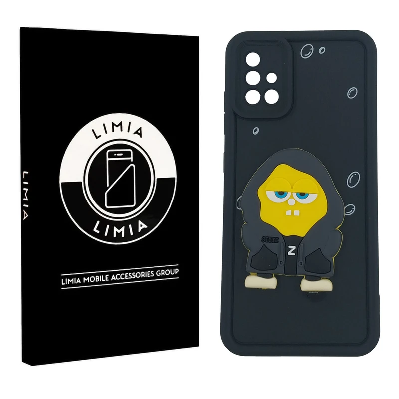 کاور لیمیا مدل سولید طرح عروسکی مناسب برای گوشی موبایل سامسونگ Galaxy A51