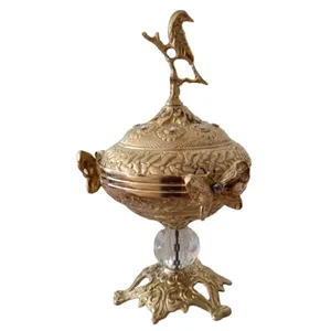 شکلات خوری برنزی مدل Ssho28 طرح پروانه