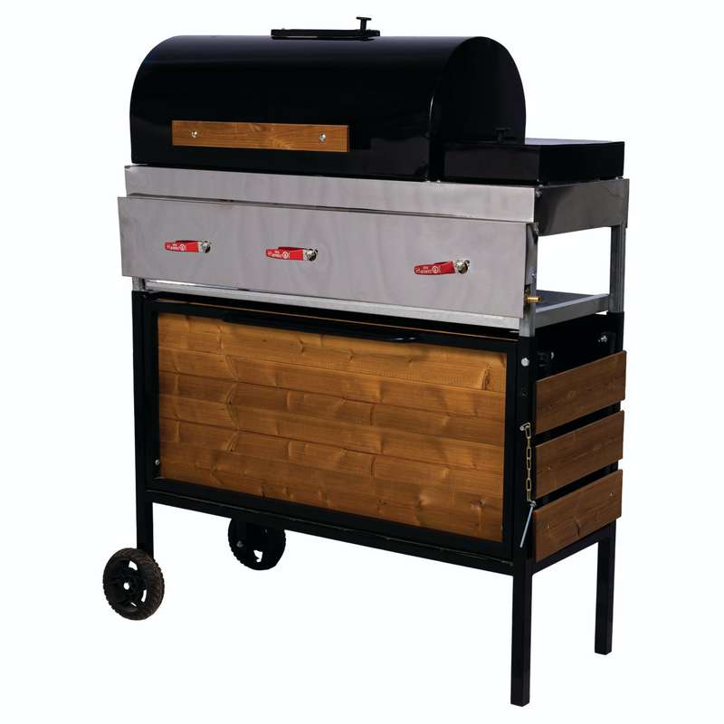 باربیکیو گازی زغالی مدل 90 پلوپز کابینت دار