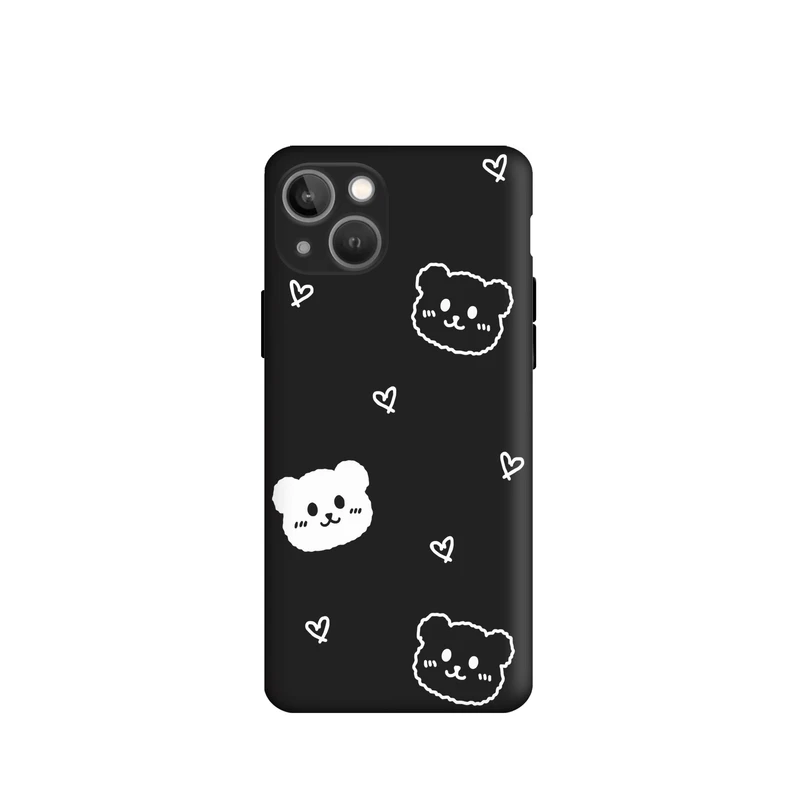 کاور قاب گارد طرح خرس کیوت کد f6729 مناسب برای گوشی موبایل اپل iphone 13 Mini