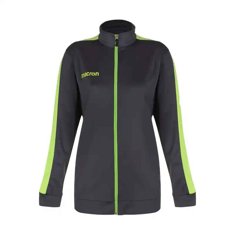 سویشرت ورزشی زنانه مکرون مدل اسکا پلاس رنگ مدادی فسفری