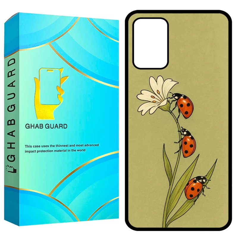 کاور قاب گارد طرح کفشدوزک مدل GCHPA324 مناسب برای گوشی موبایل سامسونگ Galaxy A32 4G 