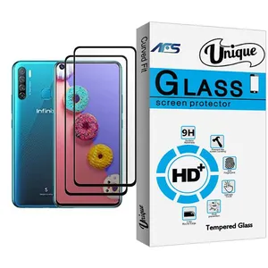 AFS Unique Glass MIX002 Screen Protector For Infinix S5 Pack Of 2