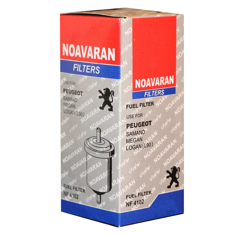 فیلتر هوا خودرو نوآوران فیلتر مناسب برای پژو 206 به همراه فیلتر سوخت و فیلتر کابین و فیلتر بنزین