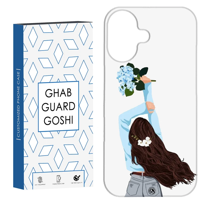 کاور قاب گارد گوشی طرح دخترانه کد Dimo-692 مناسب برای گوشی موبایل اپل Iphone 16 