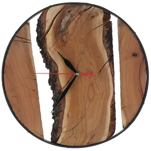 ساعت دیواری مدل چوبی F