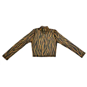 بلوز آستین بلند زنانه مدل زبرا ترک