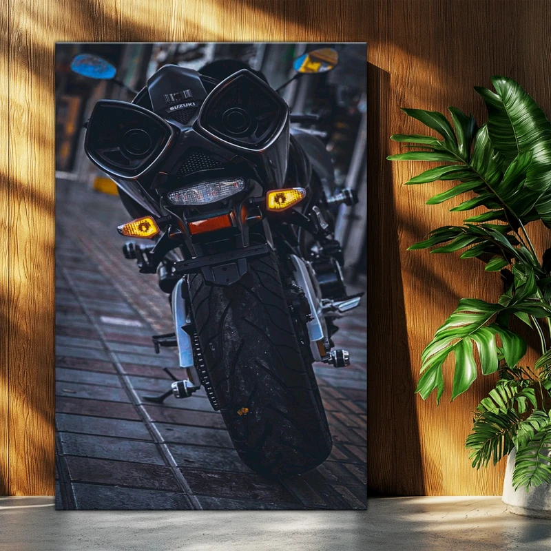 تابلو شاسی بکلیت طرح موتور سنگین سوزوکی بیکینگ SUZUKI B-KING1400 مدل T-po1611