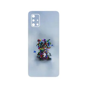 MAHOOT Collage of surreal Portrait of Women 4 Cover Sticker for Samsung Galaxy A71