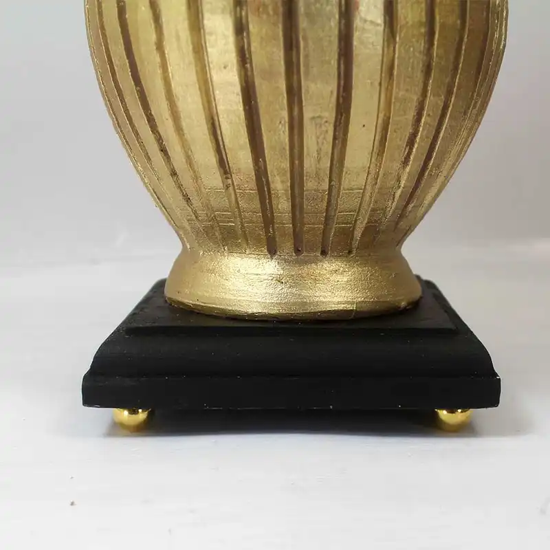 گلدان سفالی طرح شیر مدل دکوری