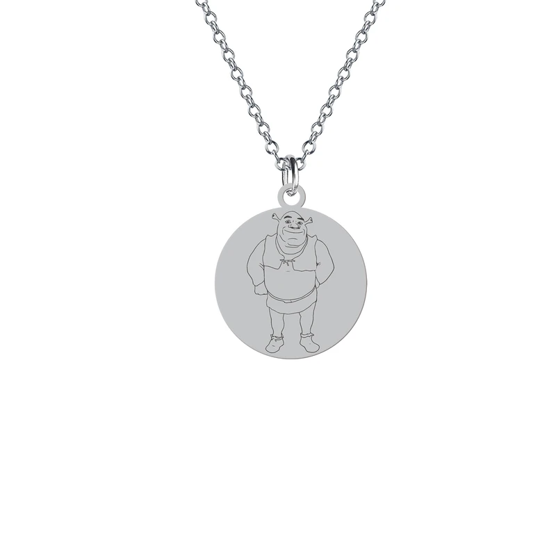 آویز تزئینی خودرو هایکا مدل فانتزی شخصیت کارتونی شرک کد am.jh 715