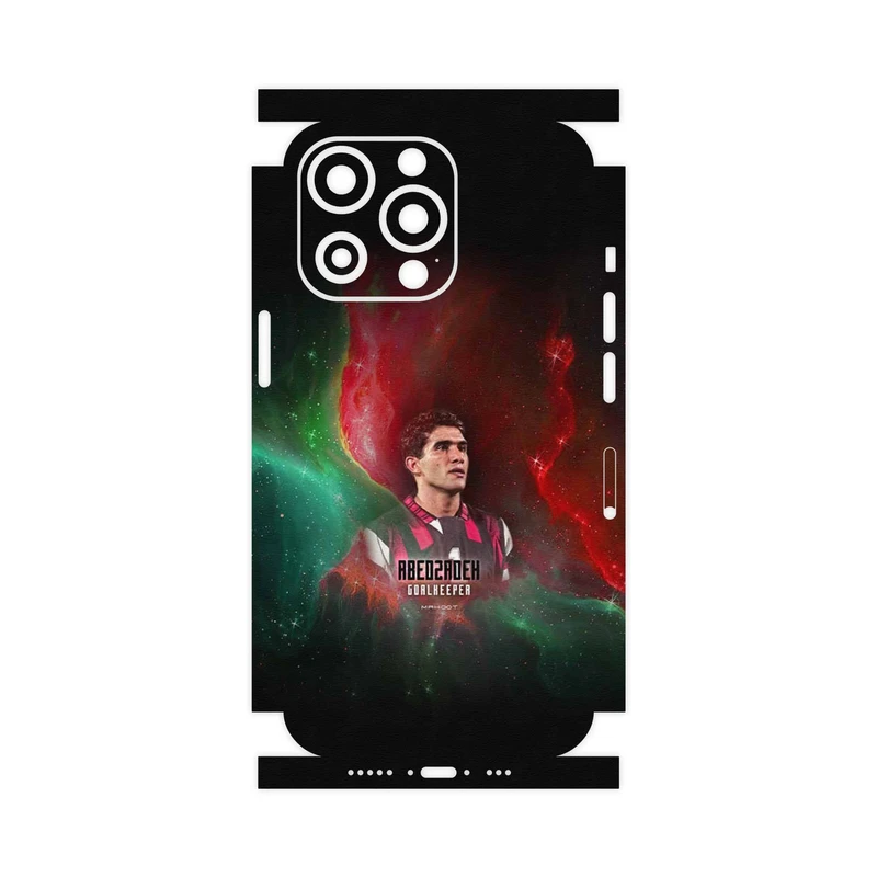 برچسب پوششی ماهوت مدل Ahmad Reza Abedzadeh-FullSkin مناسب برای گوشی موبایل اپل iphone 13 Pro