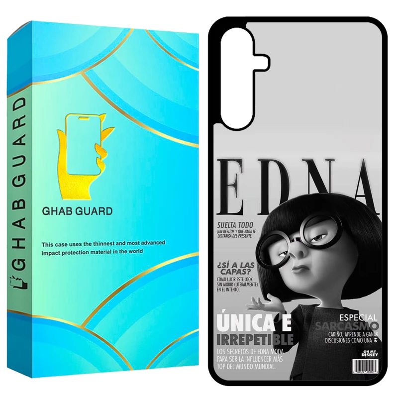 کاور قاب گارد طرح Edna مدل GCHPA24 مناسب برای گوشی موبایل سامسونگ Galaxy A24 4G
