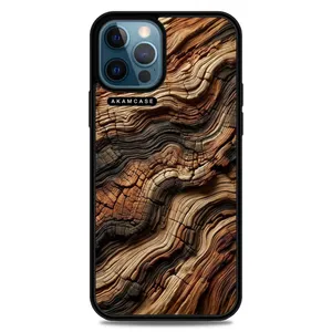 AKAM AMC-WA12PROMAX-WOOD-19 Cover For Apple iPhone 12 Pro Max