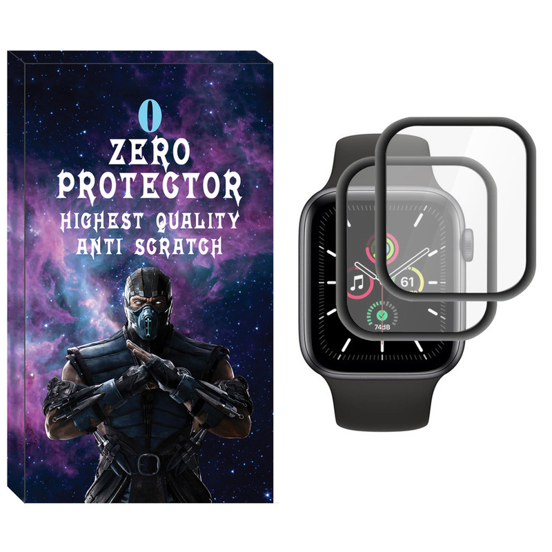 محافظ صفحه نمایش نانو زیرو مدل NZO مناسب برای ساعت هوشمند اپل iWatch 40mm بسته دو عددی