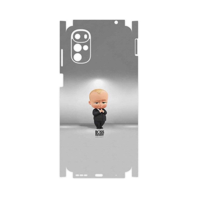 برچسب پوششی ماهوت مدل The Boss Baby-FullSkin مناسب برای گوشی موبایل موتورولا Moto G22
