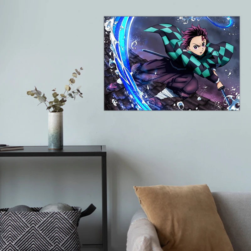 پوستر گوفی مدل تانجیرو هاشیرا دیمن اسلیر انیمه شیطان کش کد SLASH21