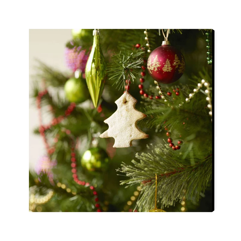 تابلو شاسی عرش مدل درخت کریسمس Happy Christmas کد As2279