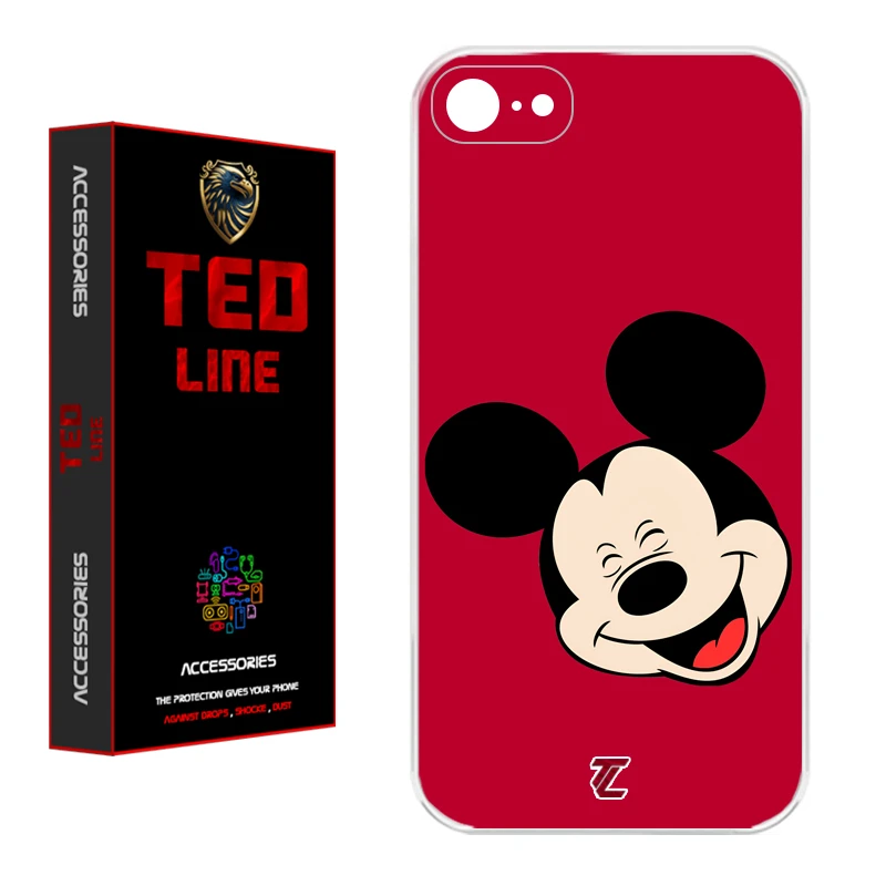 کاور تدلاین طرح میکی موس کد 1213 مناسب برای گوشی موبایل اپل Iphone 7 / 8 / SE 2020