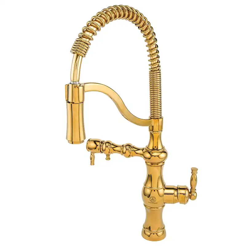 شیر آشپزخانه شیرآلات بهداشتی قهرمان مدل آنتیک