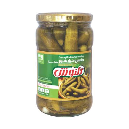 خیار شور ممتاز گلنوش - 650 گرم
