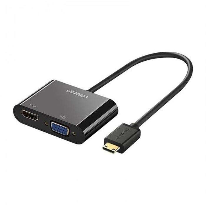 تبدیل HDMI به VGA و HDMI یوگرین مدل CM101-40744 تبدیل HDMI به VGA و HDMI یوگرین مدل CM101-40744